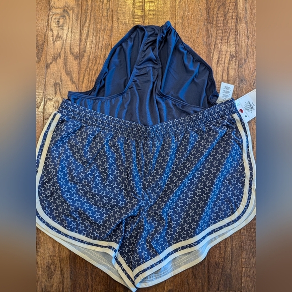 NWT stars Champion Women's Print lined Shorts Size L - Picture 6 of 15